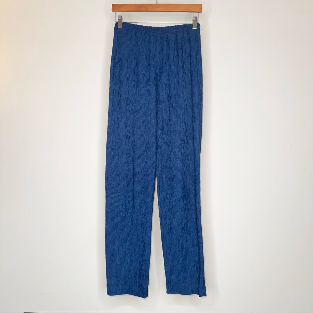 CASUAL PANTS STRAIGHT LEG FULL LENGTH ESSENTIALS BY WORTHINGTON MEDIUM BLUE